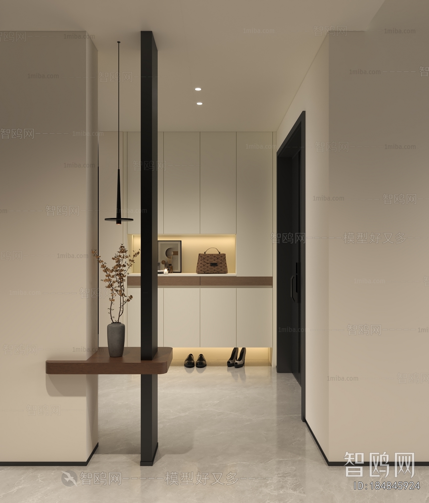 Modern Hallway