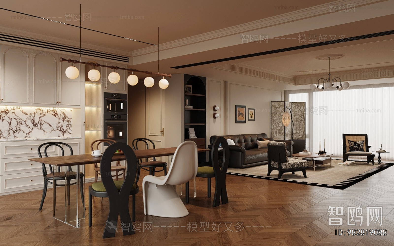 French Style Dining Room