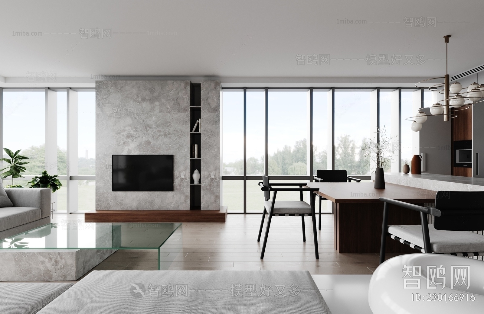 Modern A Living Room