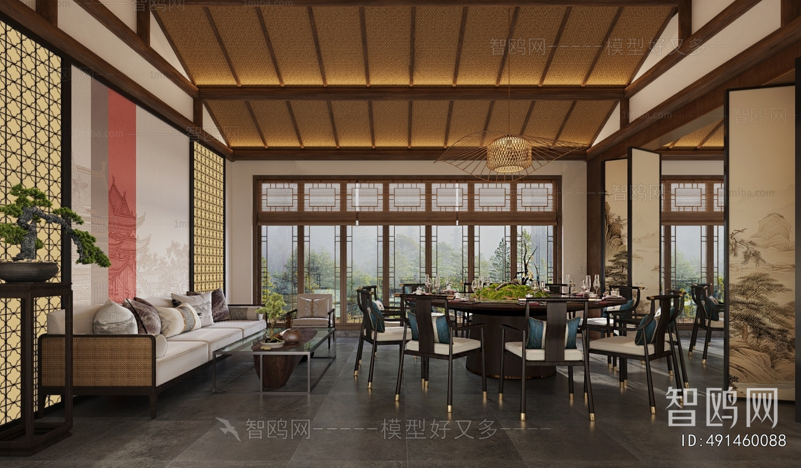 New Chinese Style Restaurant Box