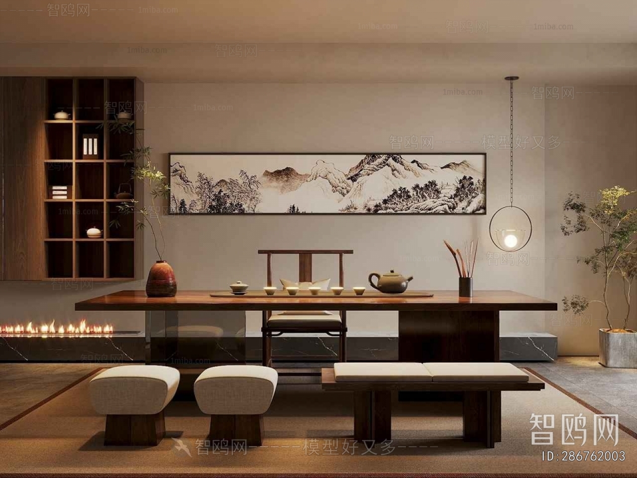 New Chinese Style Tea House