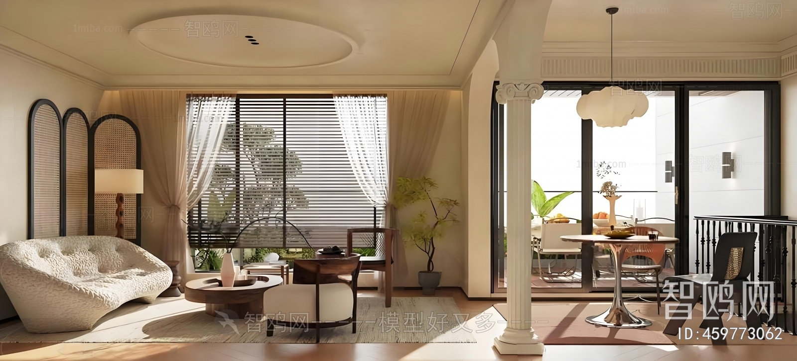 French Style A Living Room