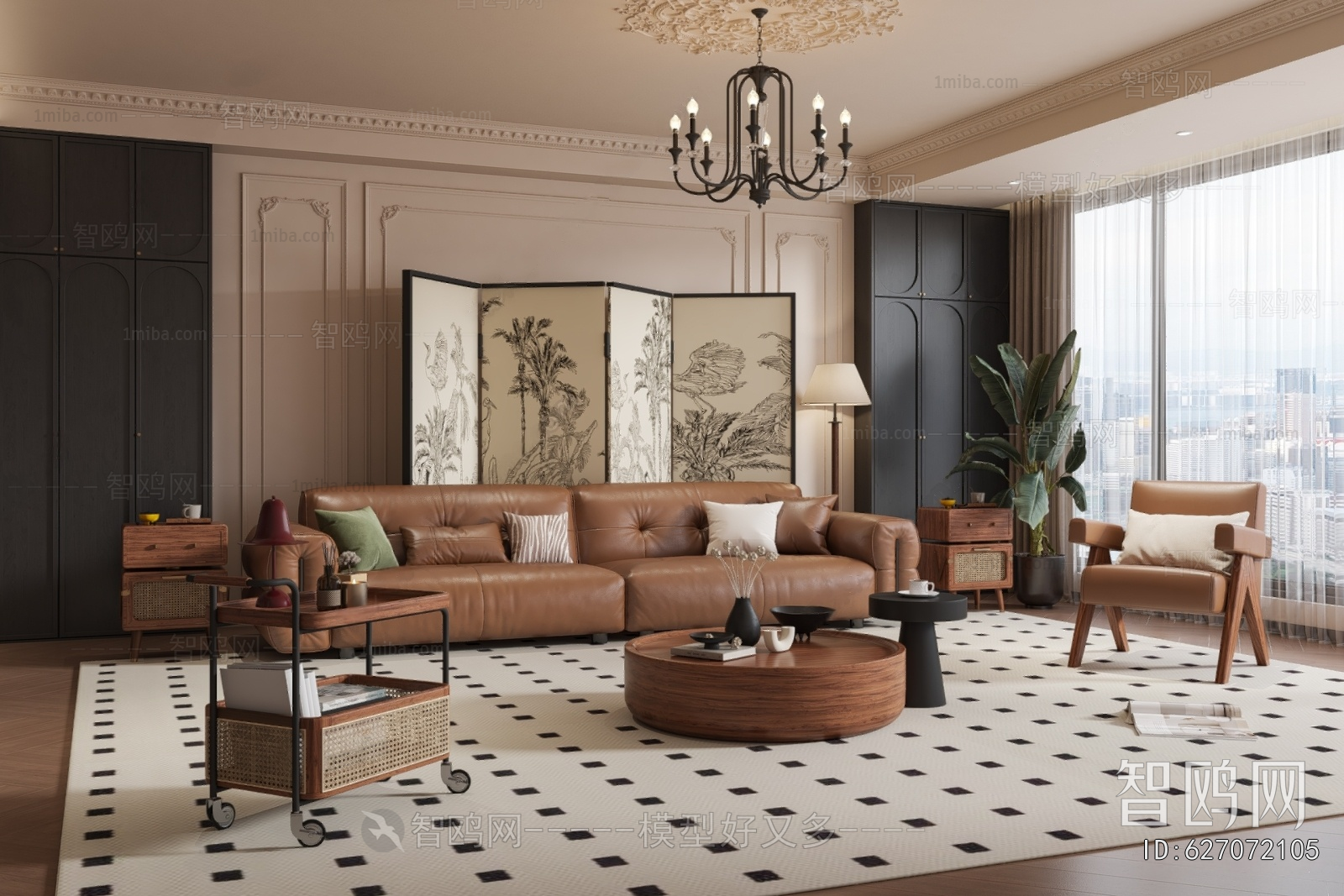 French Style A Living Room