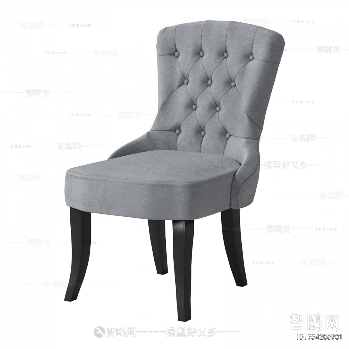 Simple European Style Dining Chair