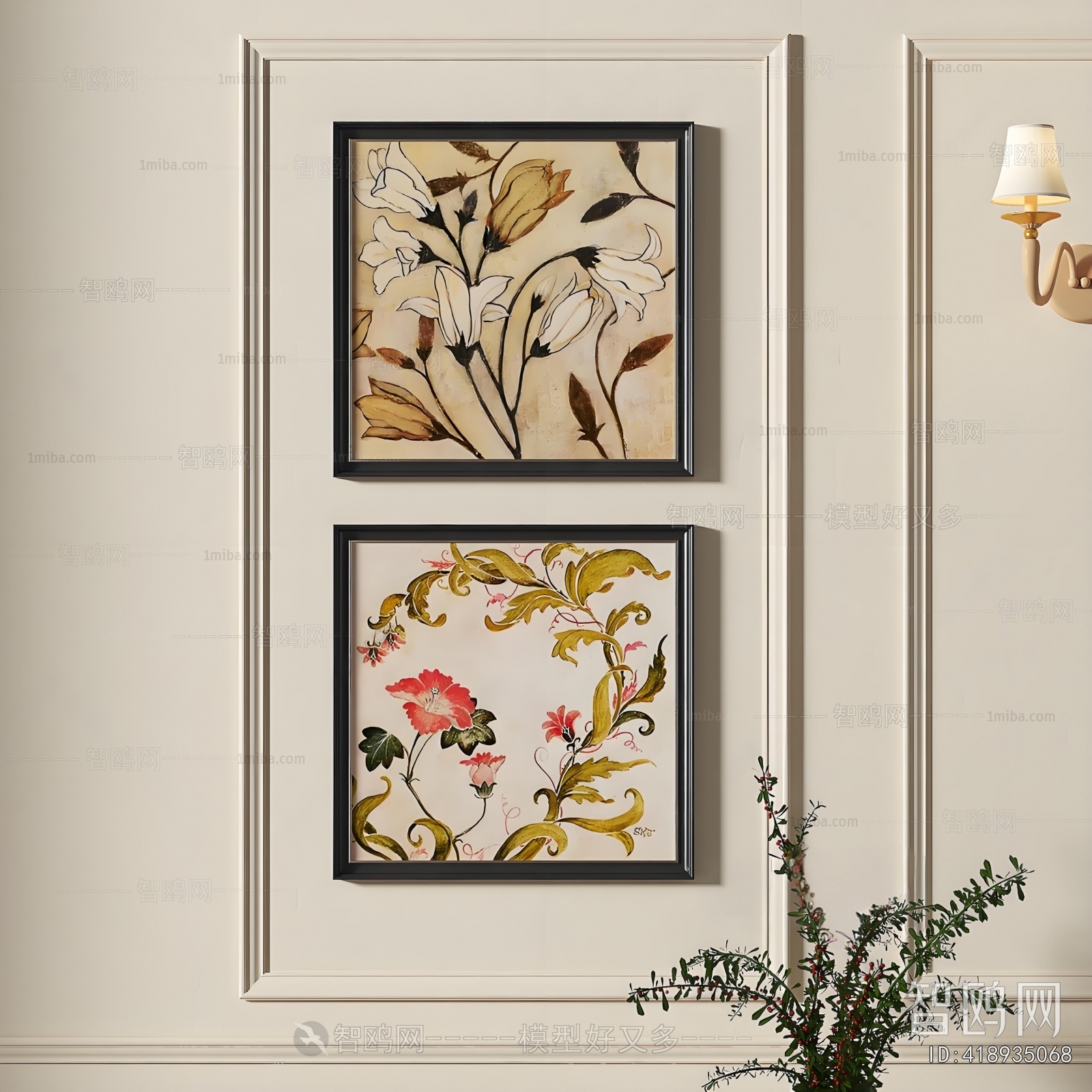 New Chinese Style Painting