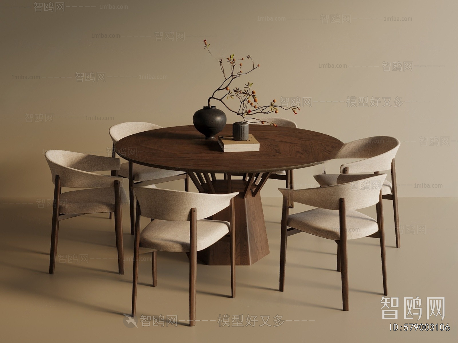 New Chinese Style Dining Table And Chairs