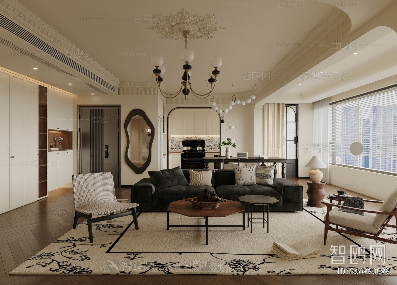 French Style A Living Room