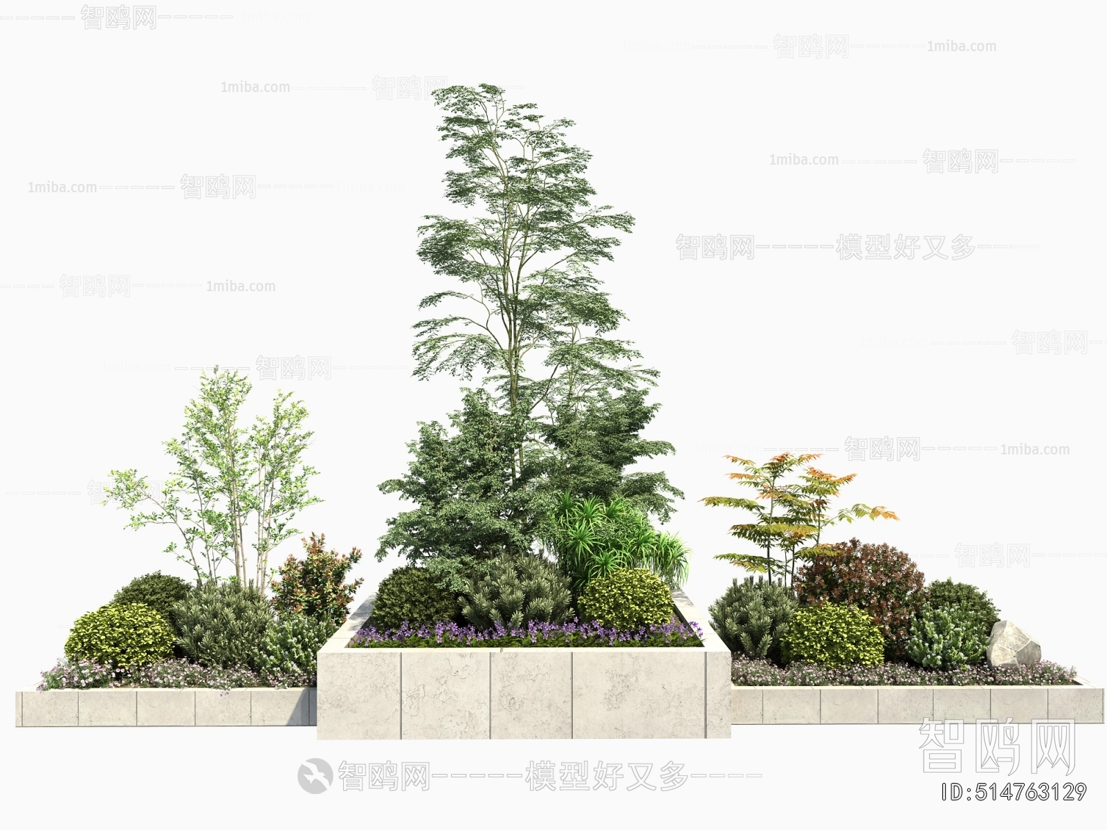 Modern Flower Bed, Flower Bowl, Flower Box