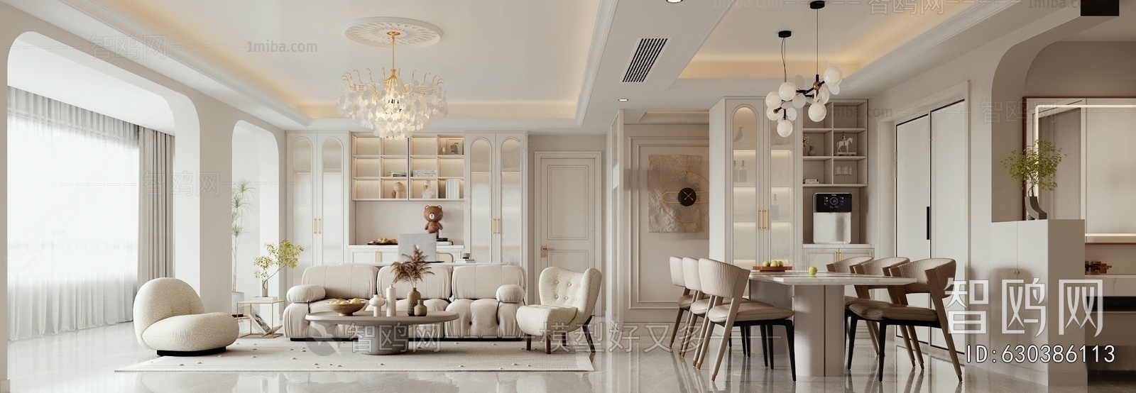 French Style A Living Room