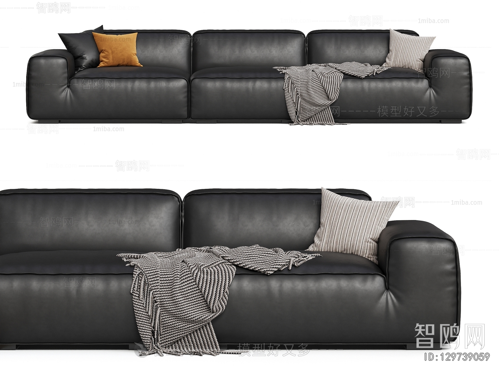 Modern Three-seat Sofa