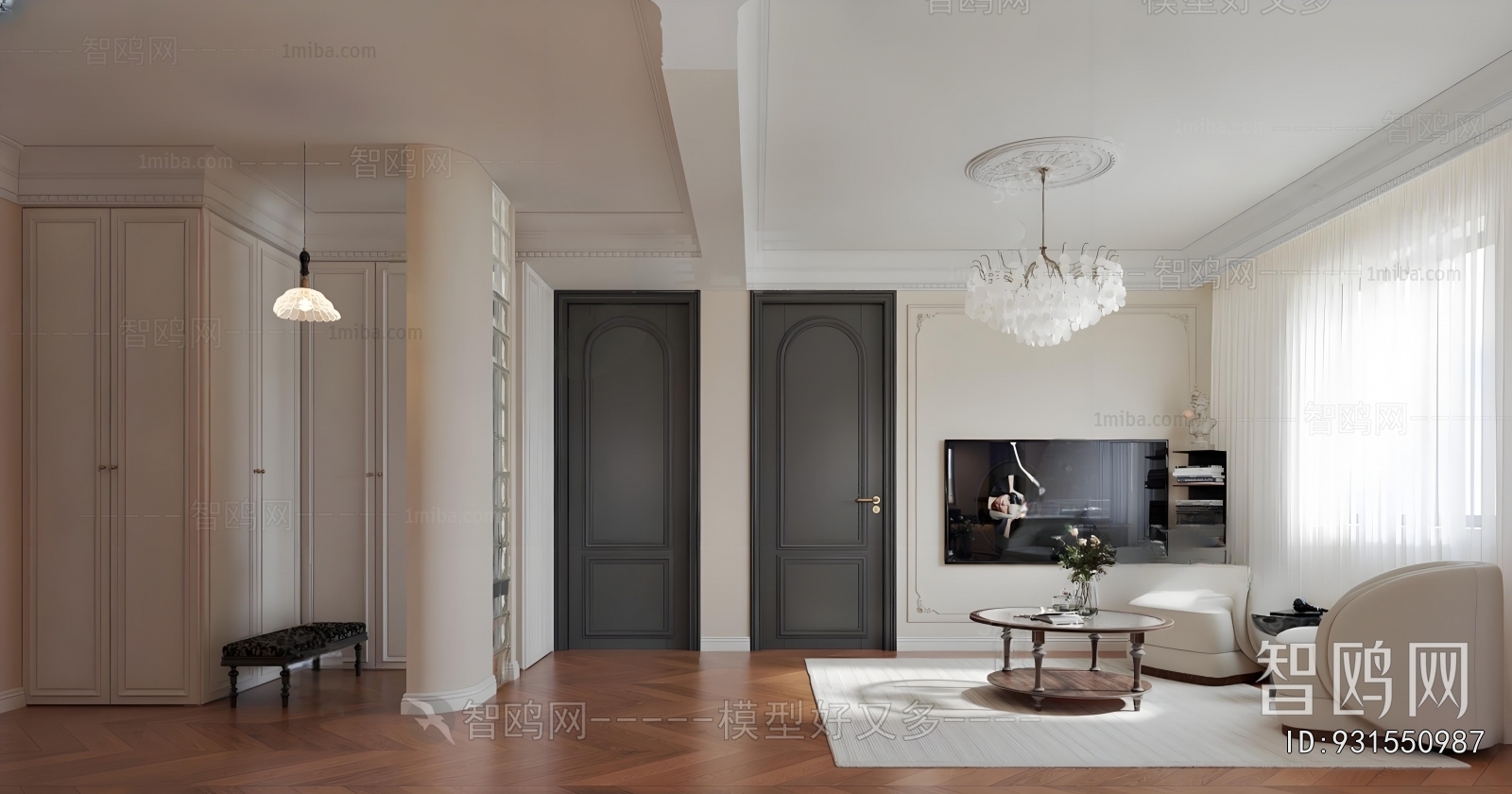 French Style A Living Room