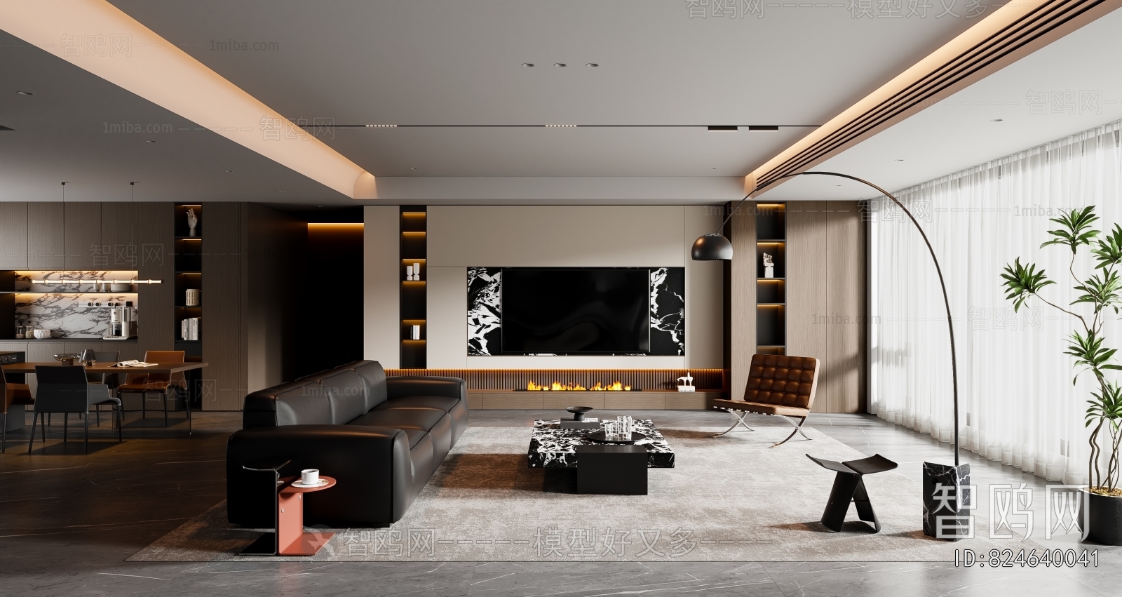 Modern A Living Room