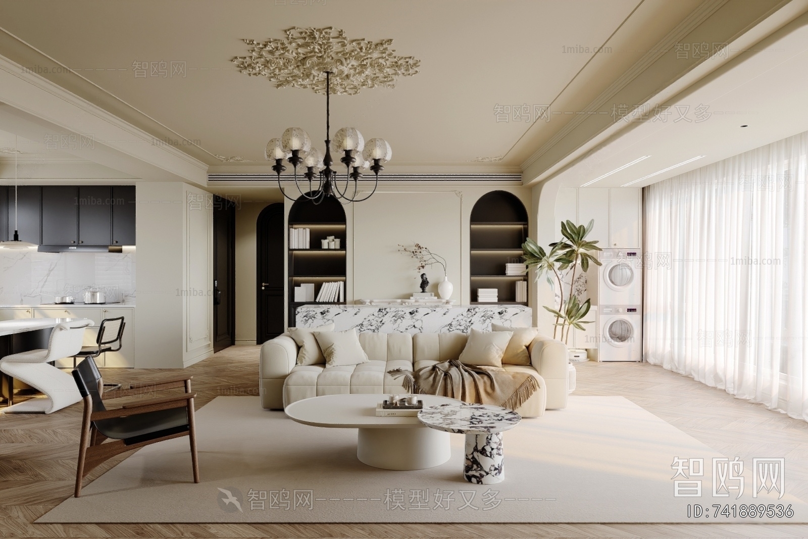 French Style A Living Room