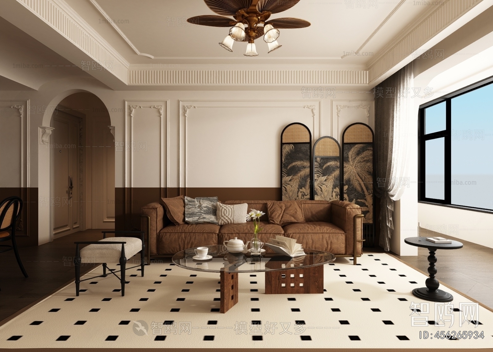 French Style A Living Room