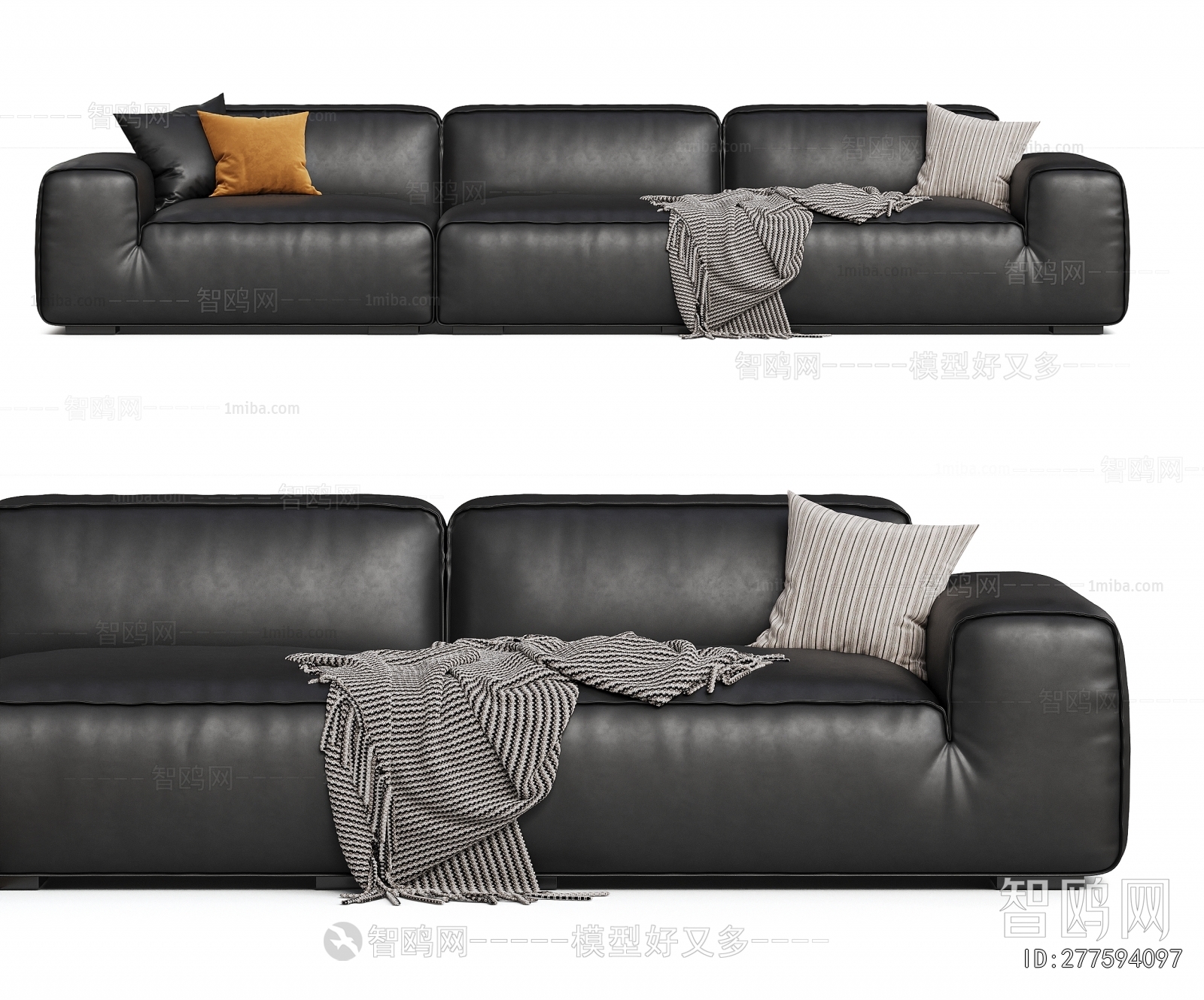 Modern Three-seat Sofa