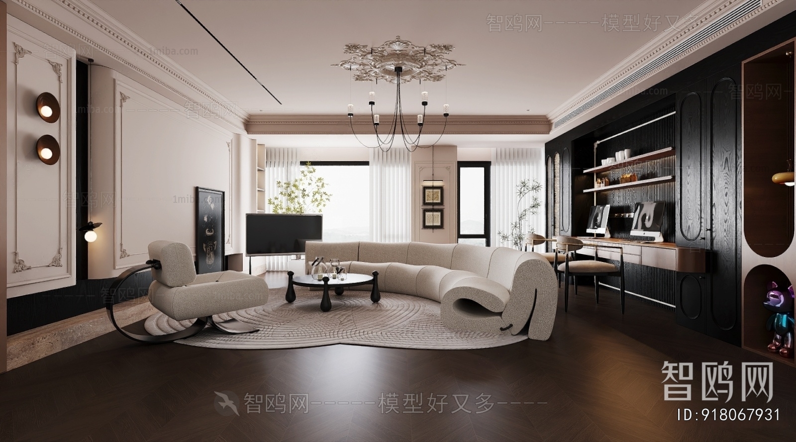 French Style A Living Room