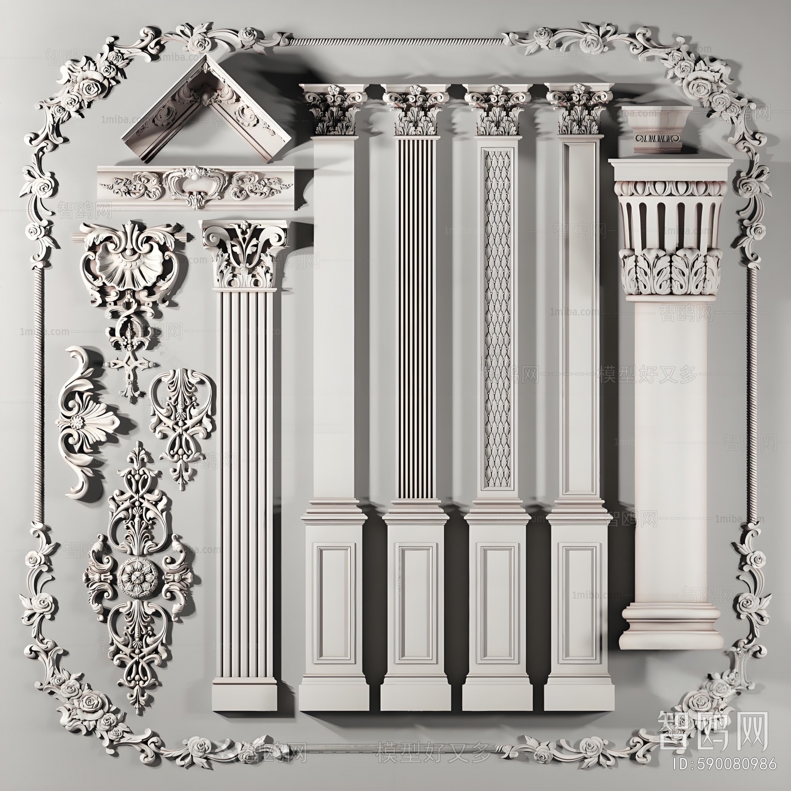 French Style Carving