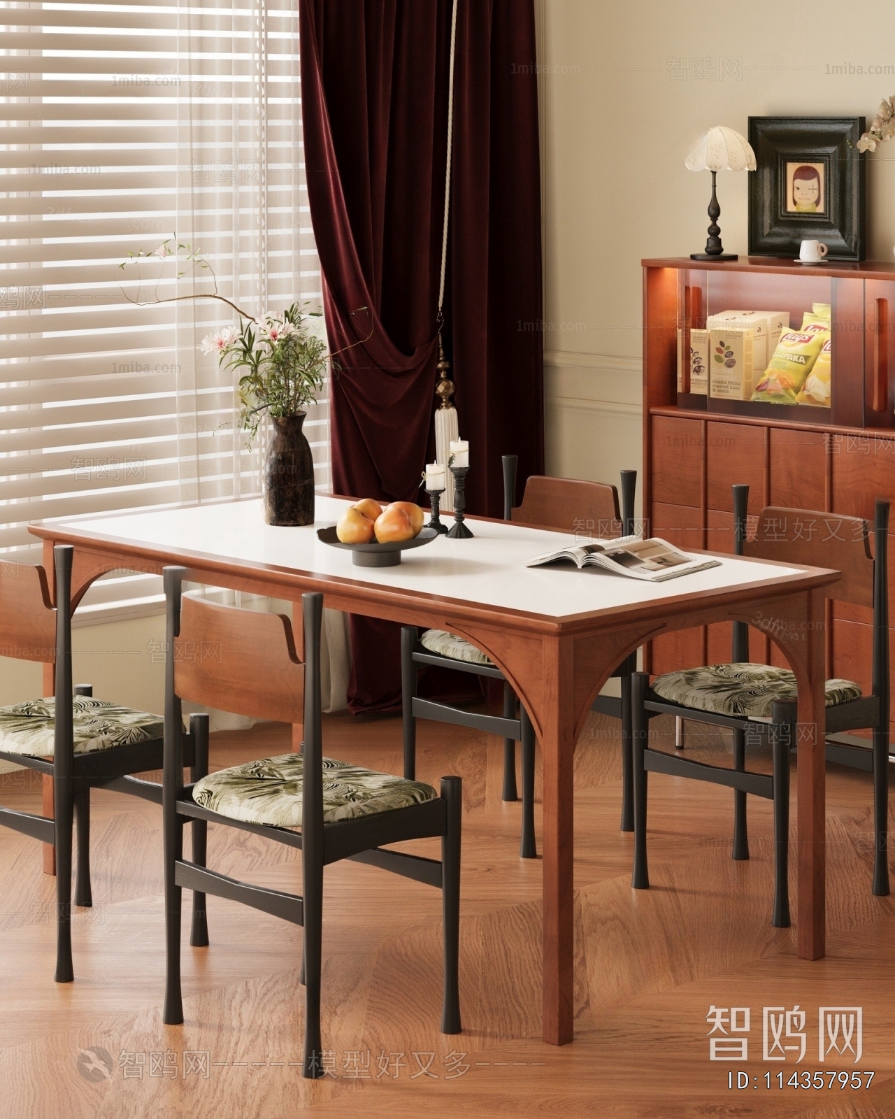 French Style Dining Table And Chairs