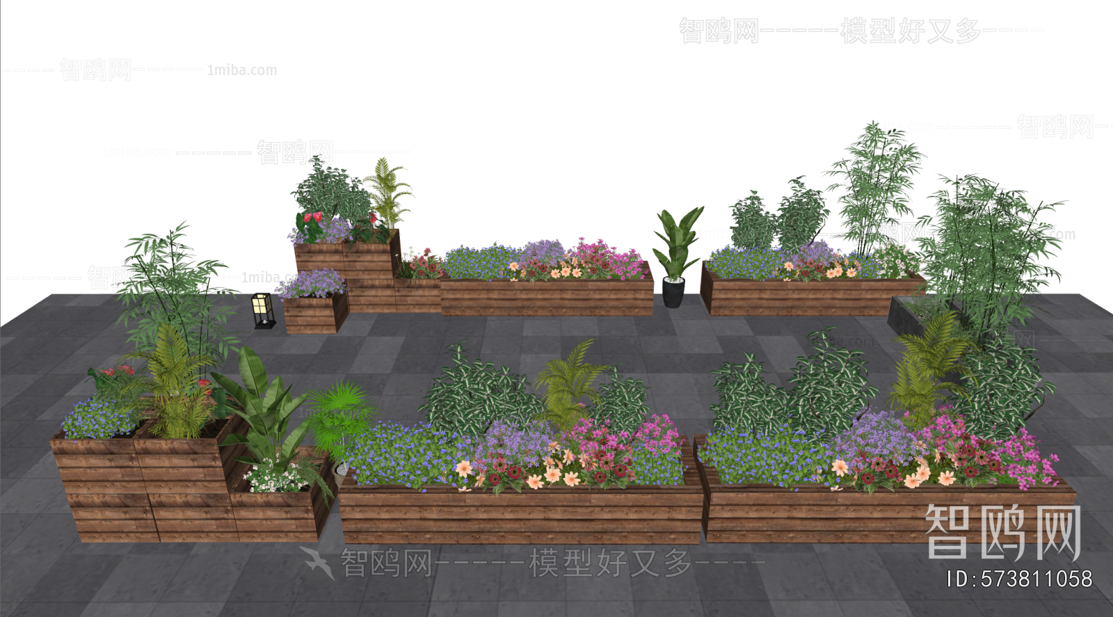 Modern Flower Bed, Flower Bowl, Flower Box