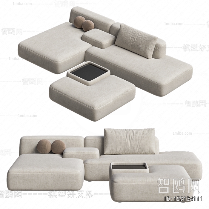 Modern Multi Person Sofa