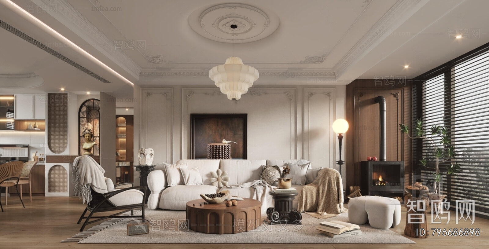 French Style A Living Room