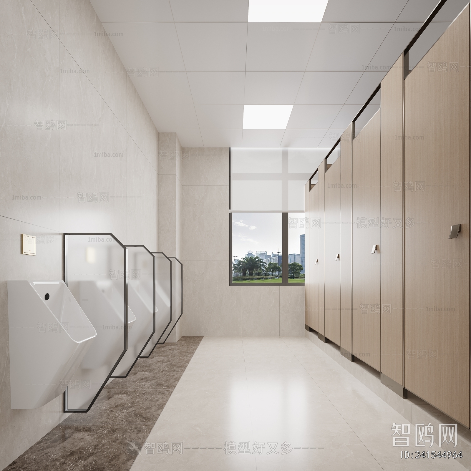 Modern Public Toilet