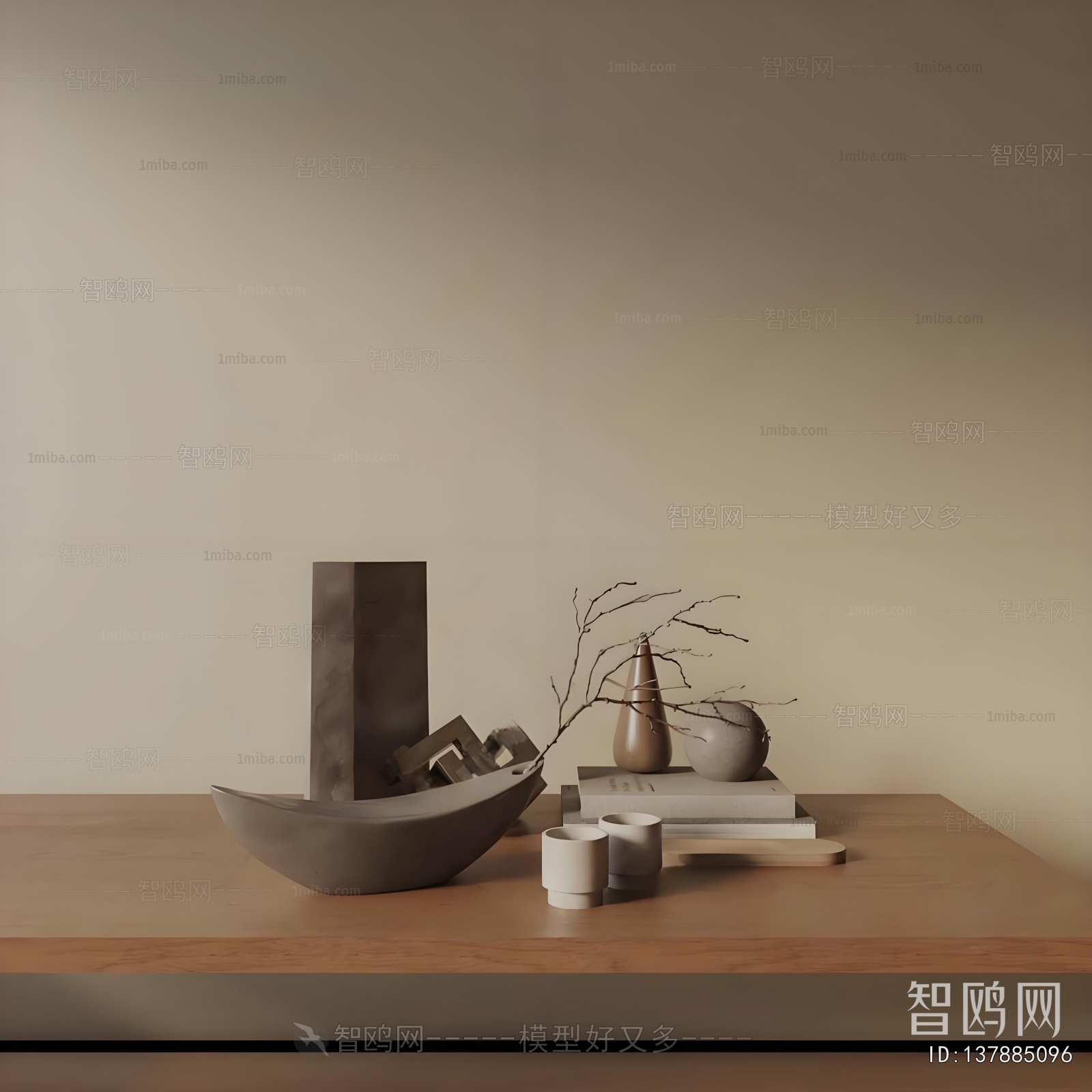 Wabi-sabi Style Decorative Set