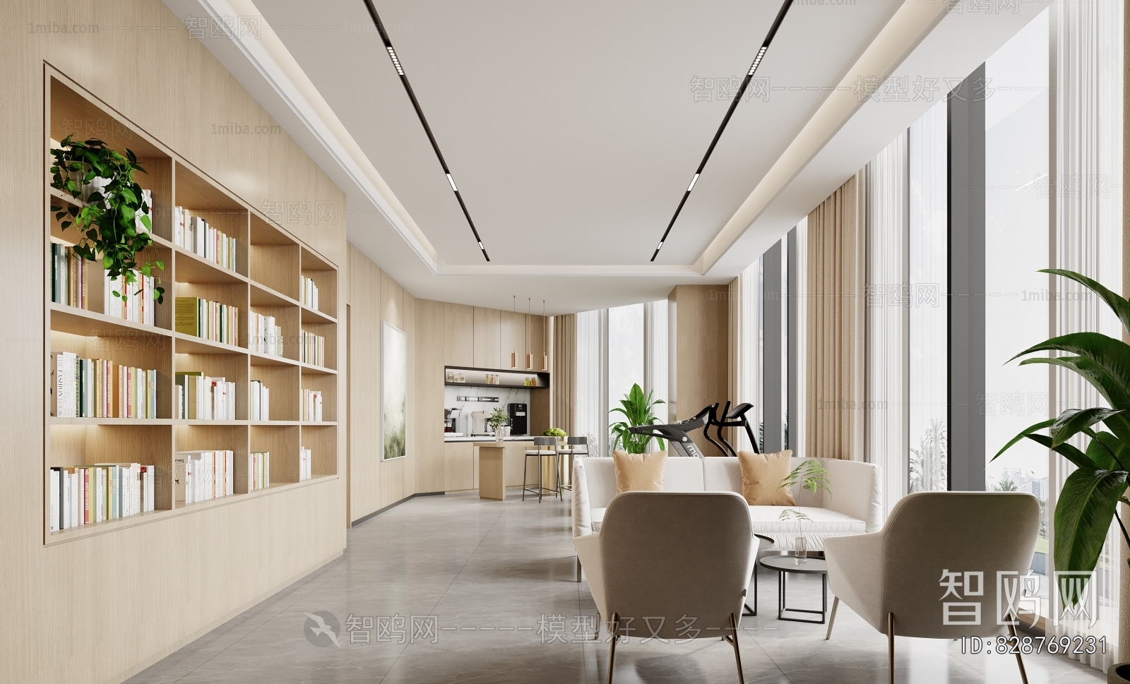 Modern Office Rest Area