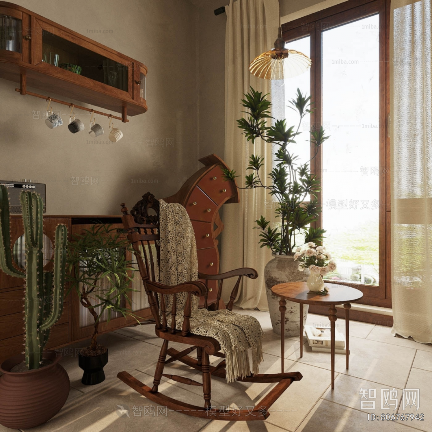 French Style Rocking Chair