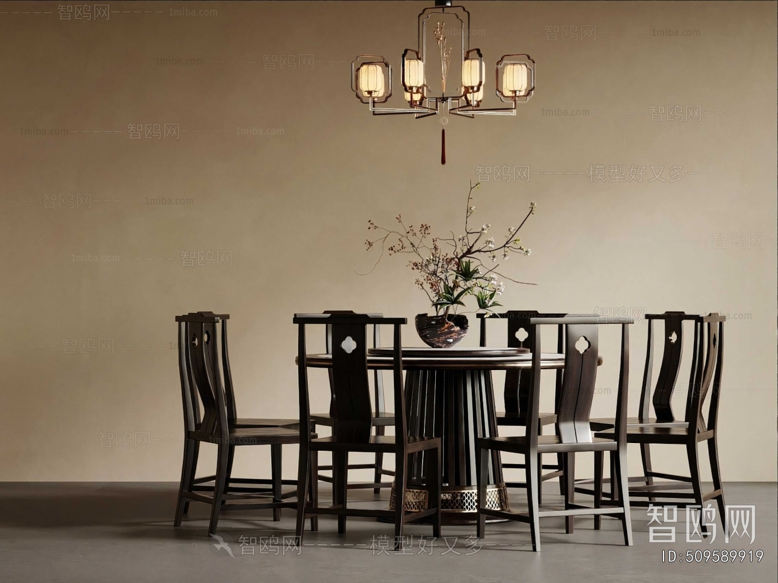 New Chinese Style Dining Table And Chairs