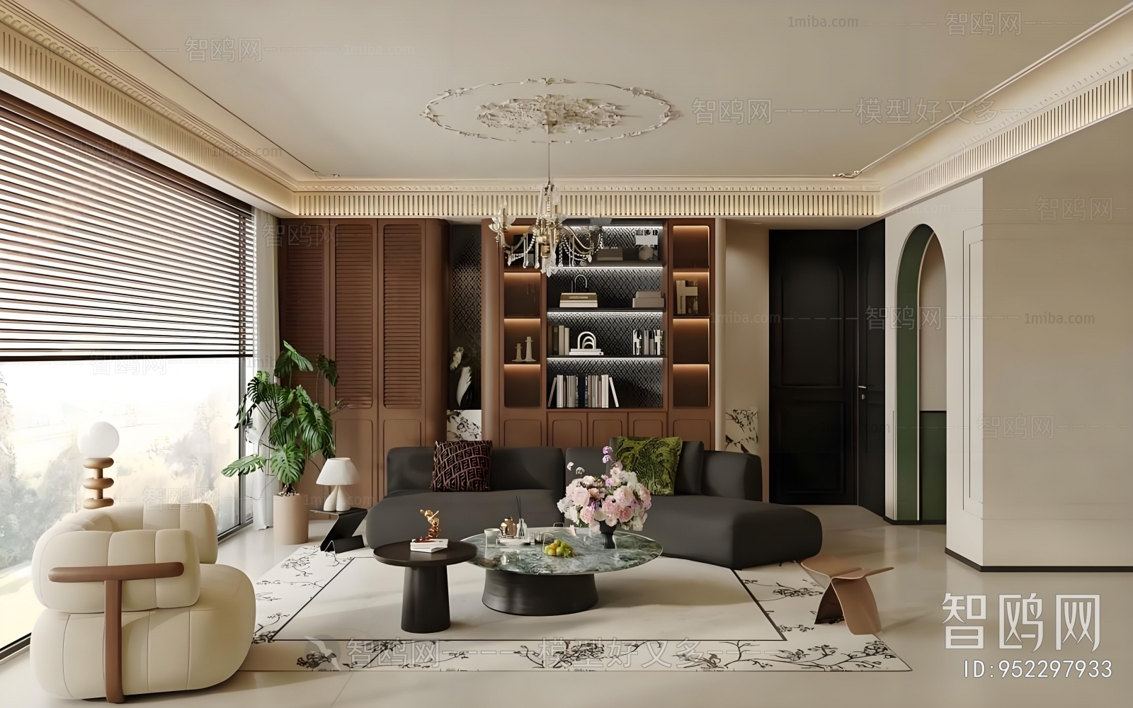 French Style A Living Room