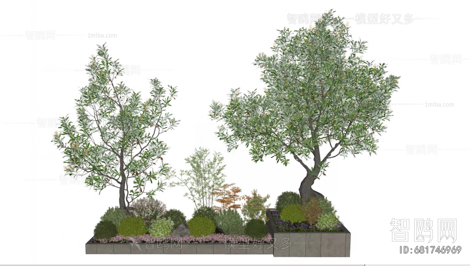 Modern Flower Bed, Flower Bowl, Flower Box