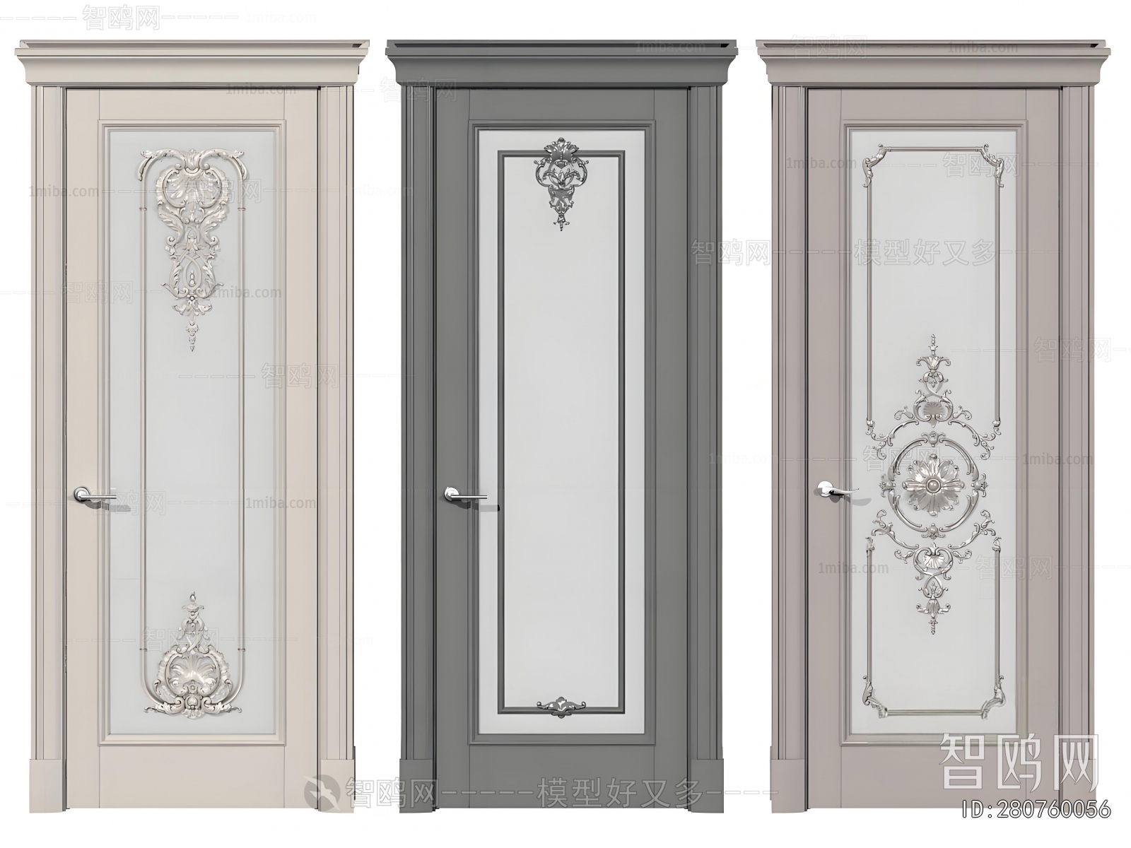 French Style Single Door