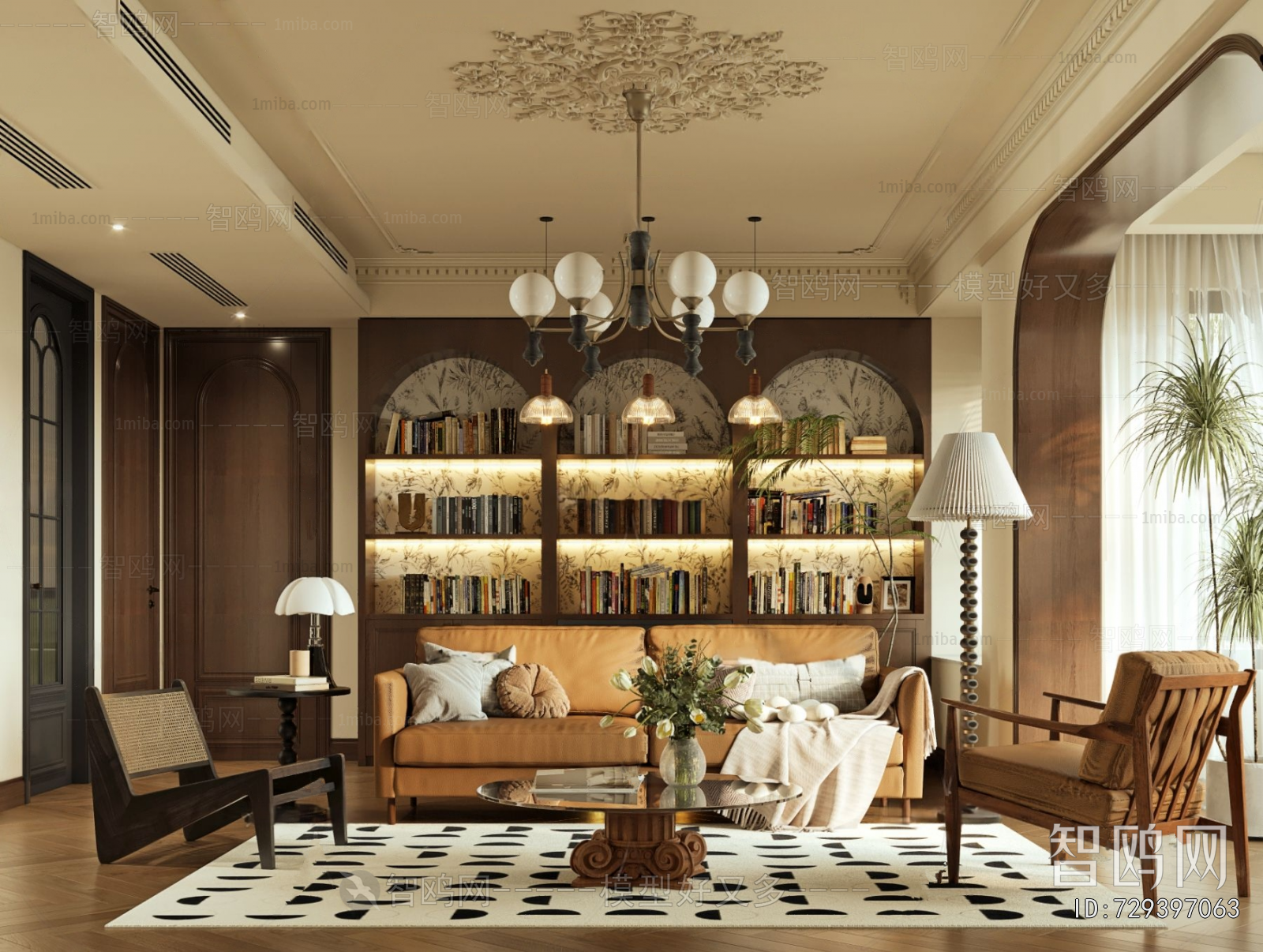 French Style A Living Room