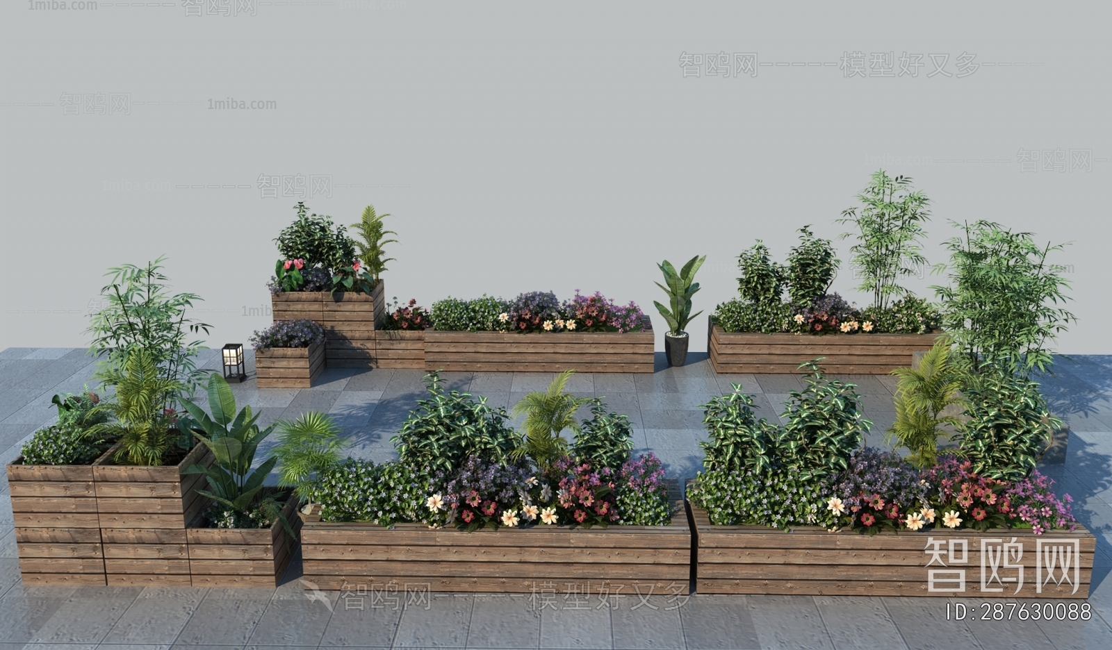 Modern Flower Bed, Flower Bowl, Flower Box