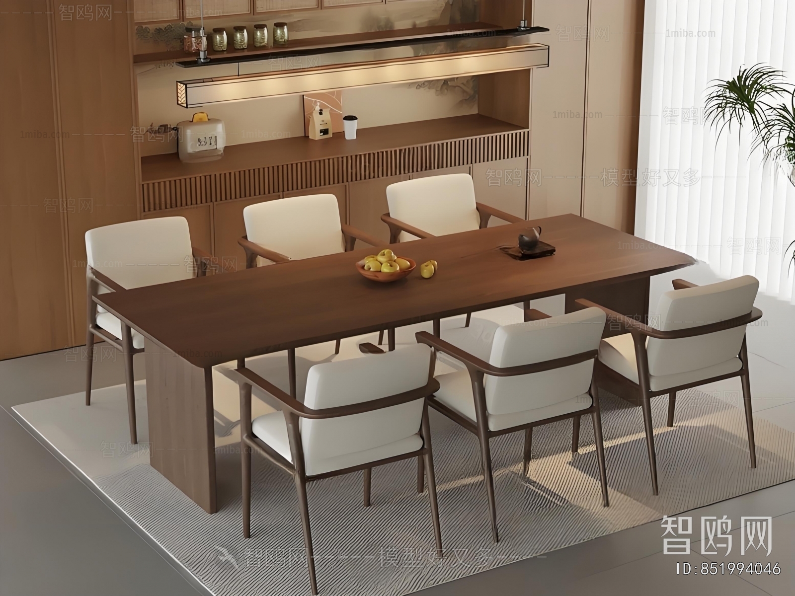 New Chinese Style Dining Table And Chairs