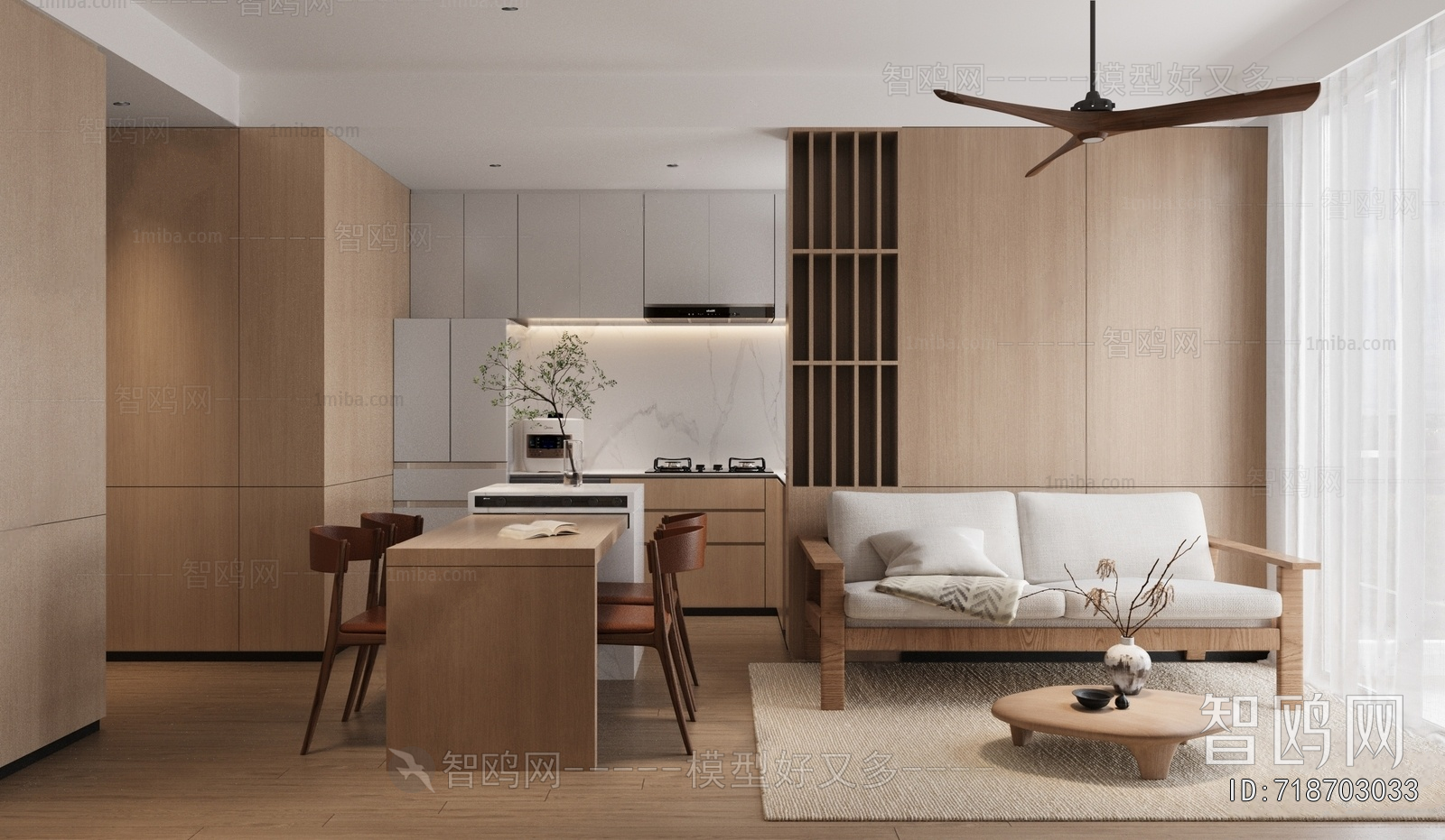 Japanese Style A Living Room