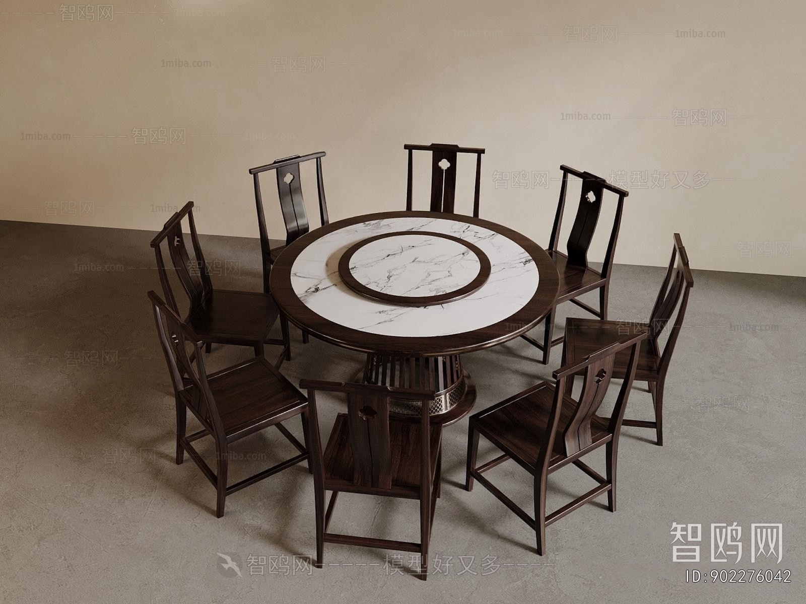 New Chinese Style Dining Table And Chairs