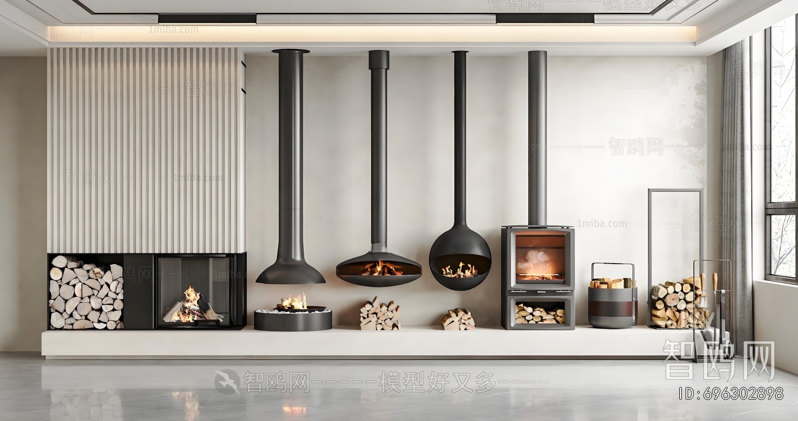 Modern Fireplace