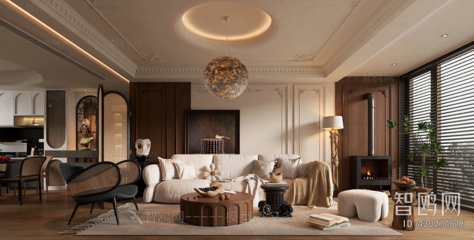 French Style A Living Room