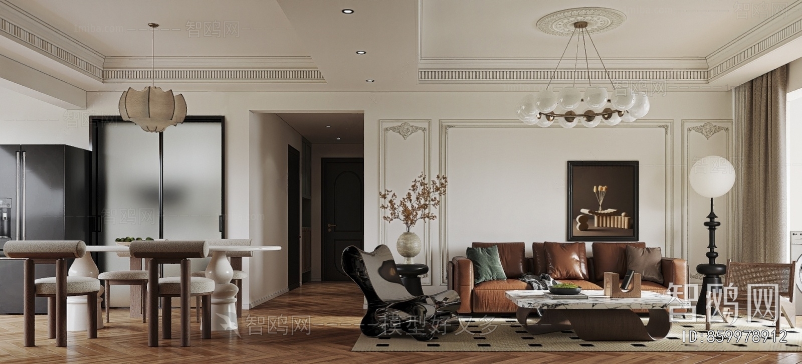 French Style A Living Room