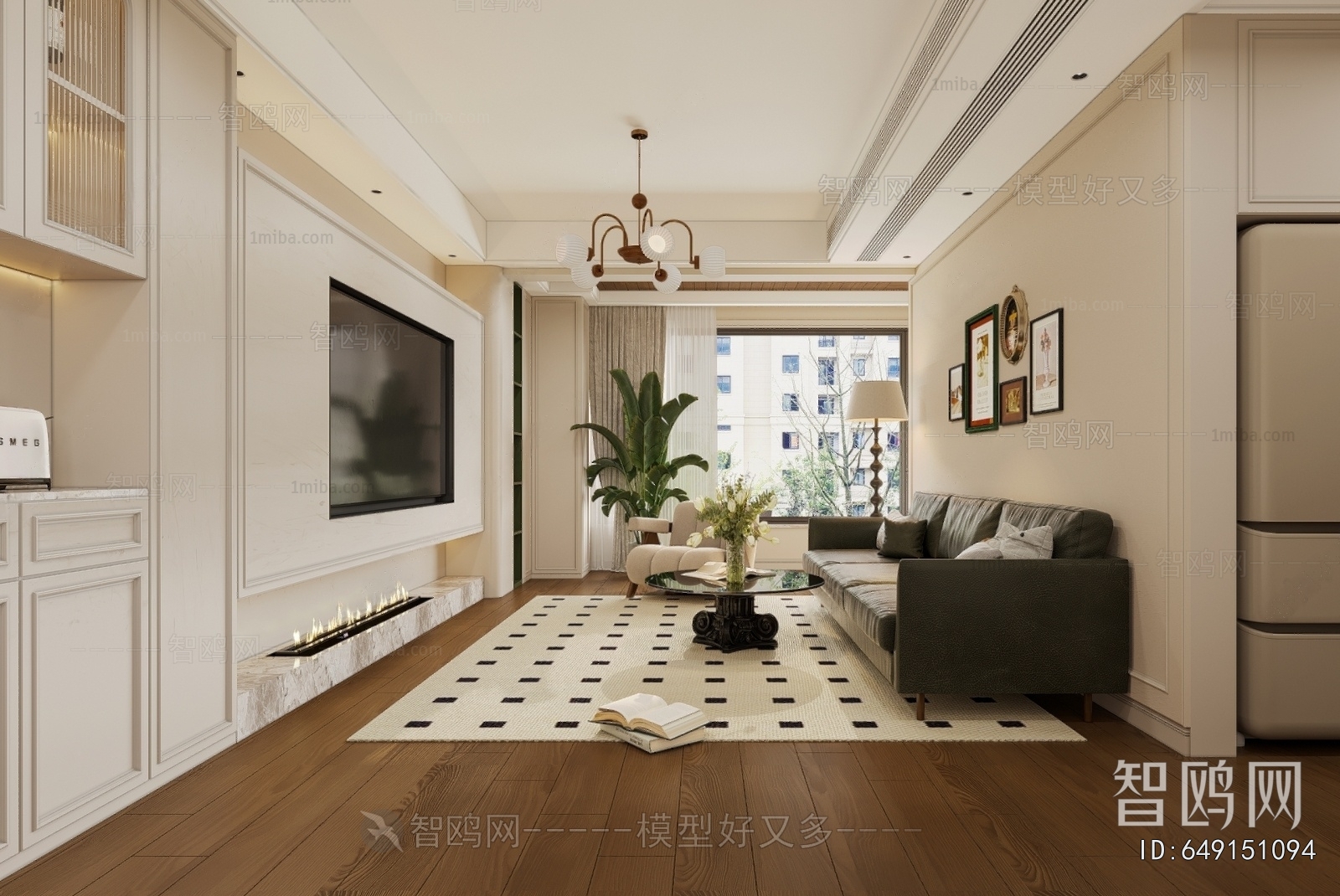 French Style A Living Room