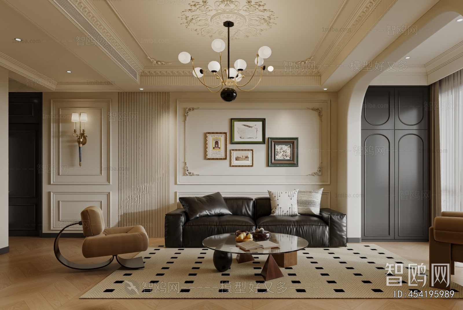 French Style A Living Room