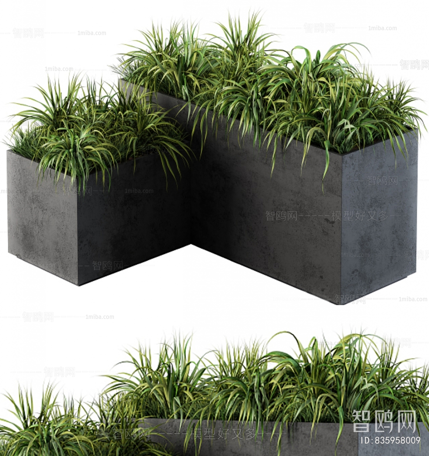Modern Flower Bed, Flower Bowl, Flower Box