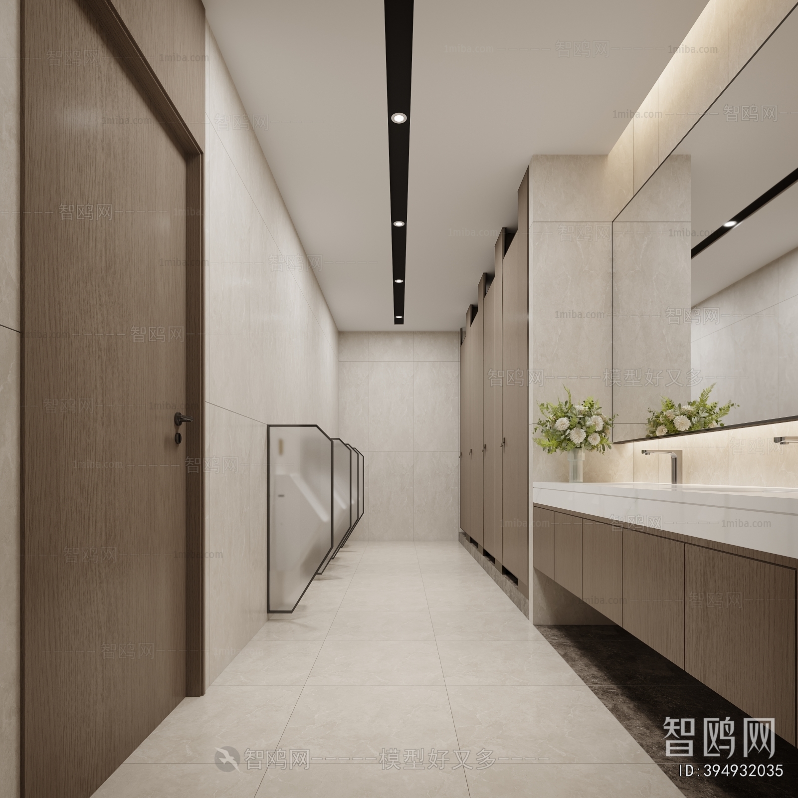 Modern Public Toilet