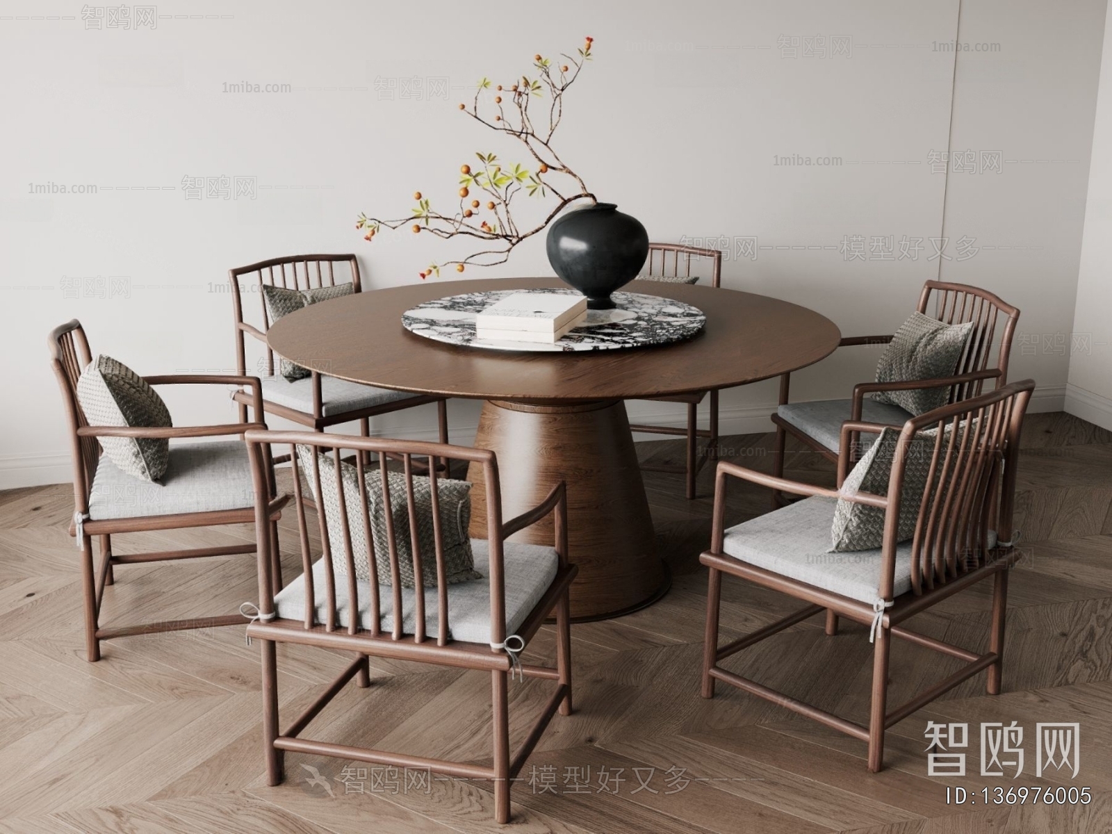 New Chinese Style Dining Table And Chairs