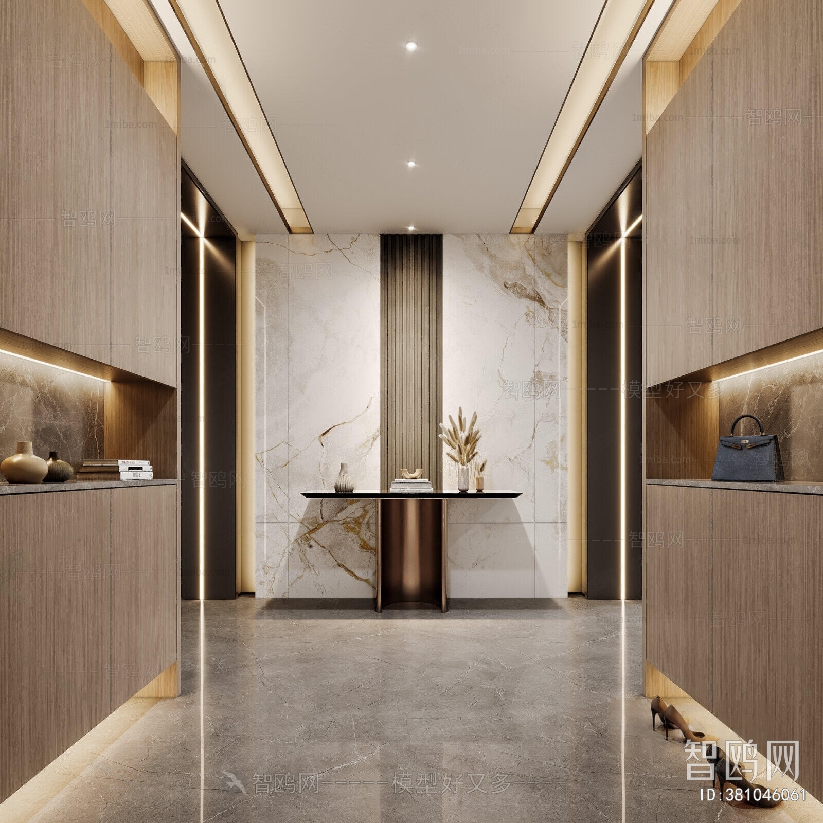 New Chinese Style Hallway