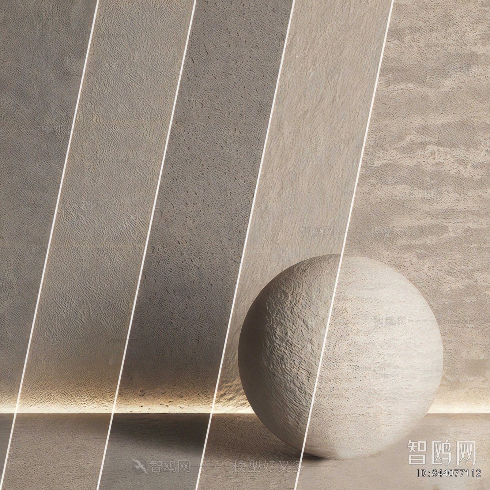 Wabi-sabi Style Wall/floor/ceiling