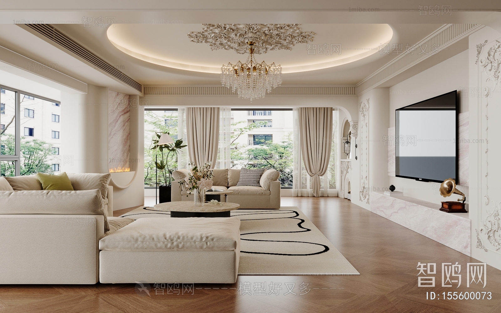 French Style A Living Room