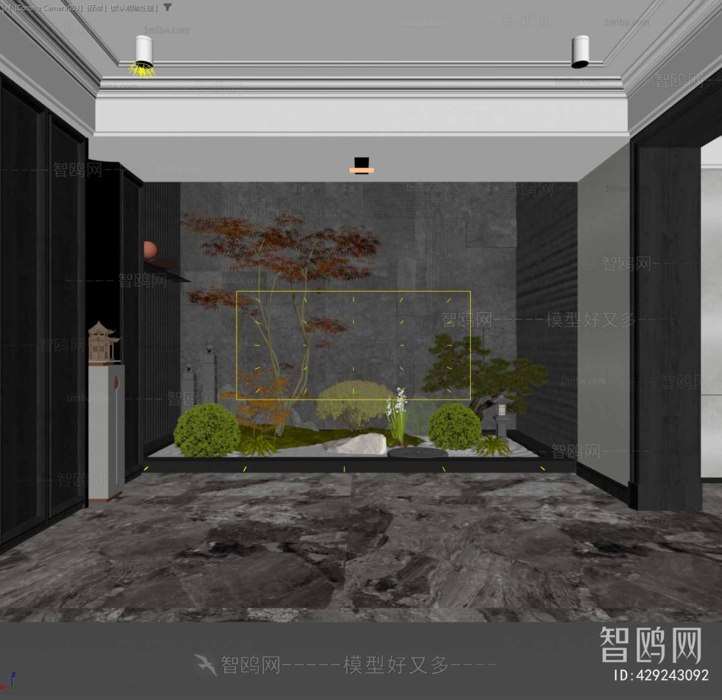 New Chinese Style Plant Landscaping